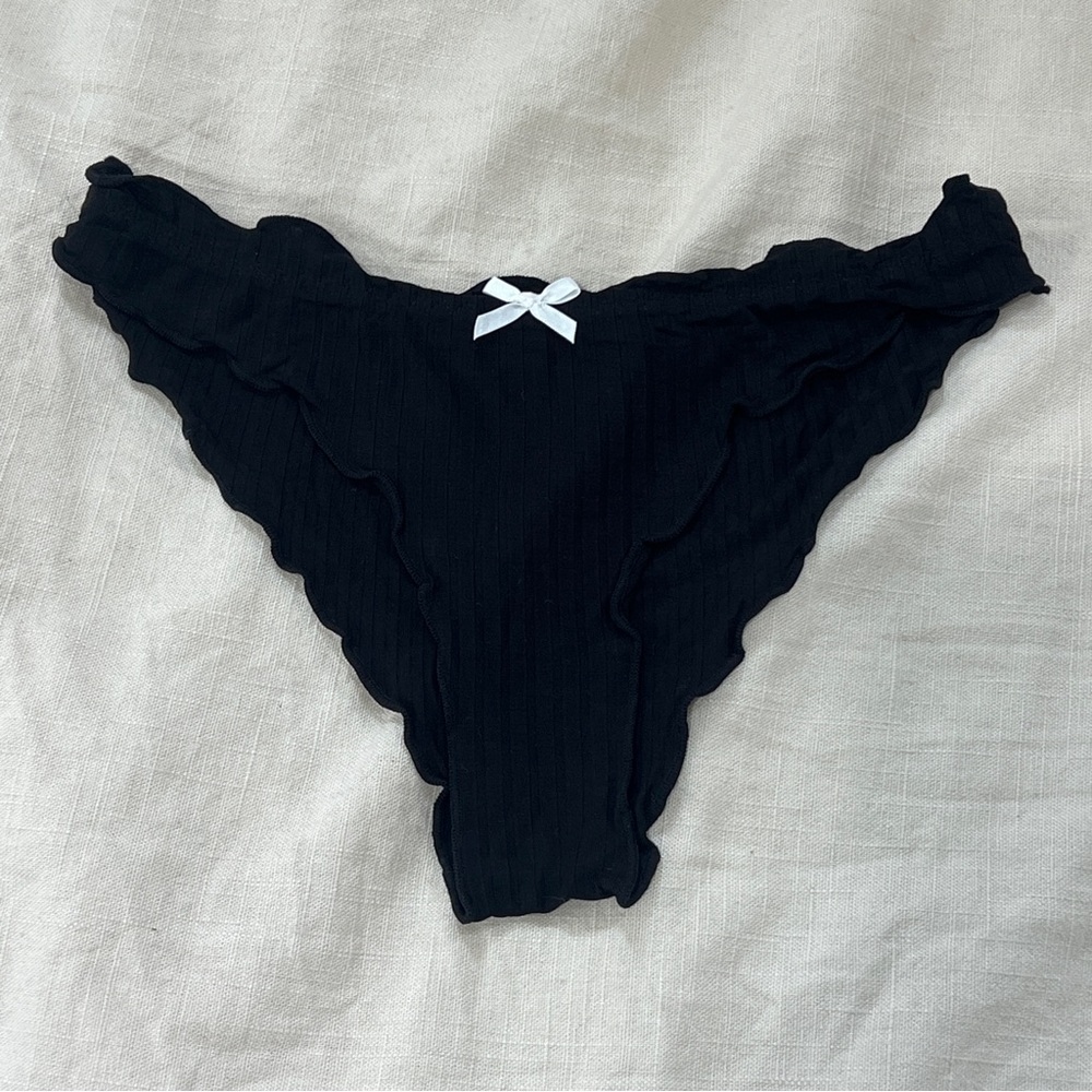 Black panties
